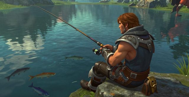 wow 钓鱼_钓鱼窝里冒泡不吃口怎么办_钓鱼我真会by百度网盘