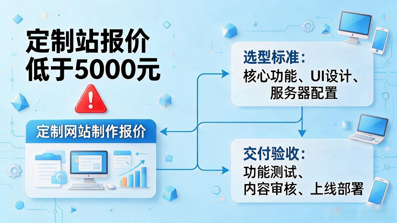 合肥网站制作全流程:报价区间、选型标准与交付验收避坑指南插图 合肥app制作开发_合肥制作小程序_合肥网站制作