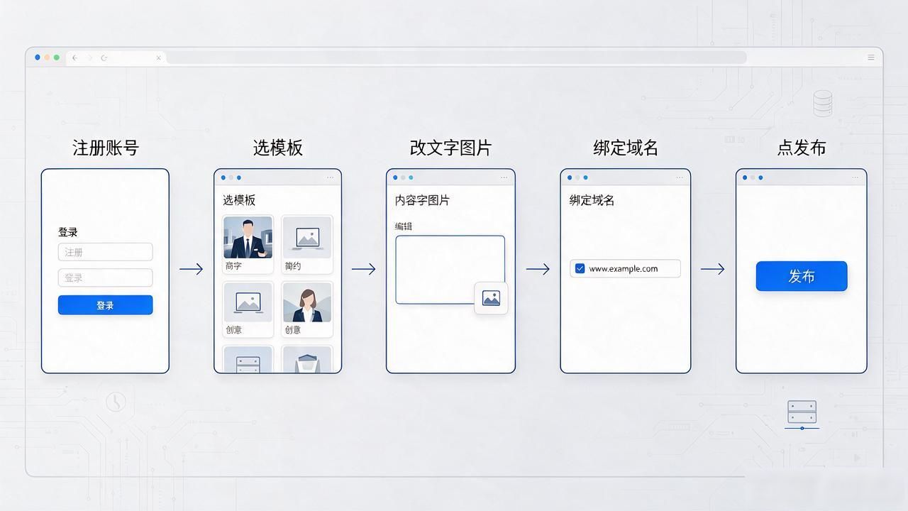想做网站不知道从哪开始？从选方案到上线的完整实操路径 配图2