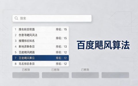 百度飓风算法：AI批量内容降权规则与网站应对方法