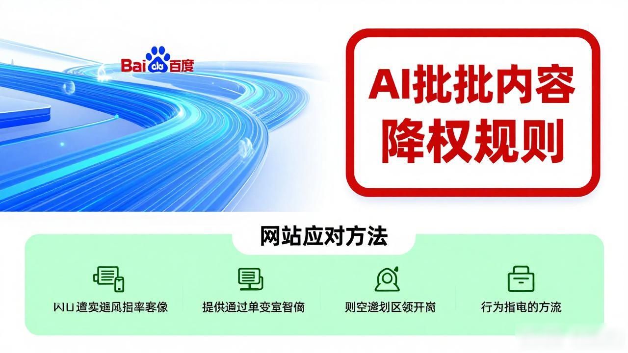 百度飓风算法：AI批量内容降权规则与网站应对方法 配图3