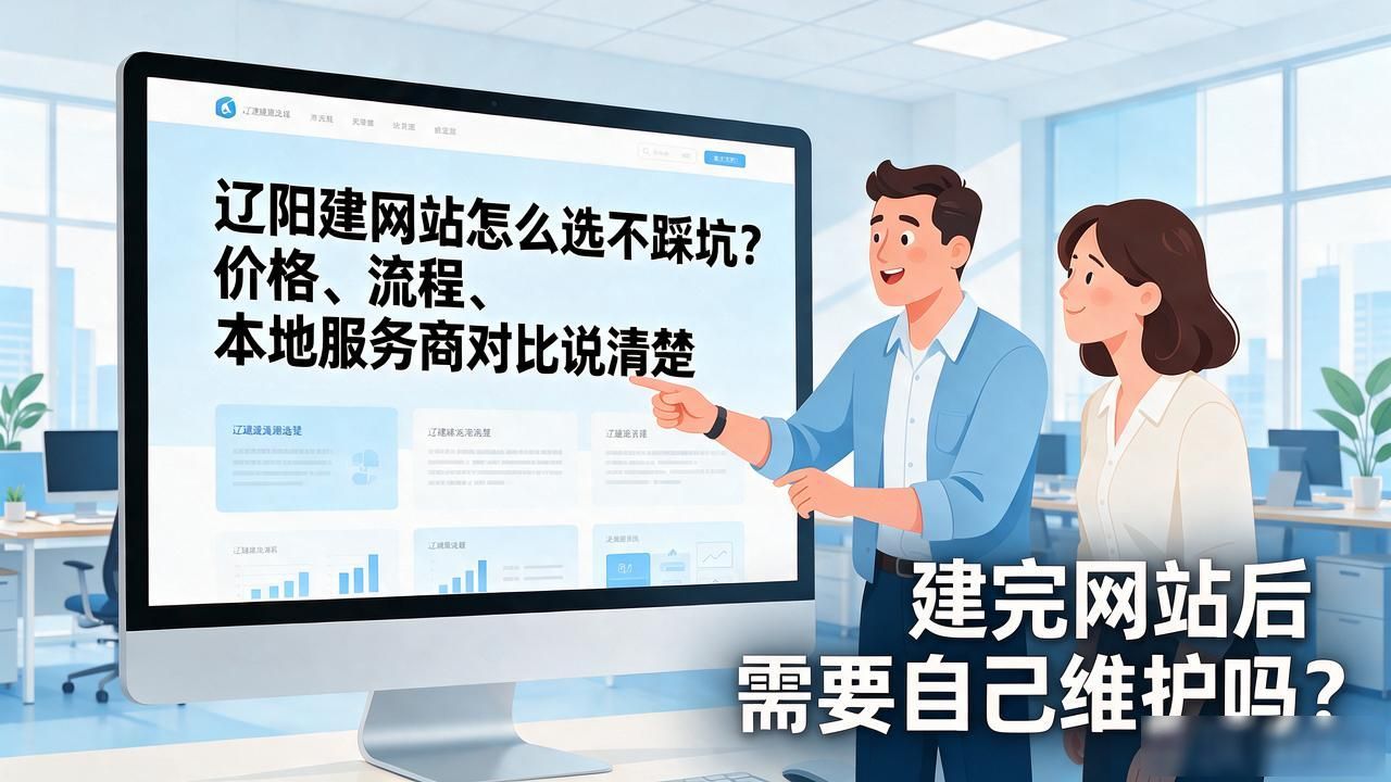 辽阳建网站怎么选不踩坑？价格、流程、本地服务商对比说清楚 配图3