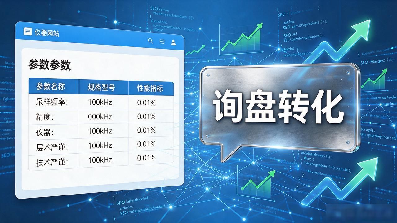 仪器网站建设怎么做?产品参数页、询盘转化、SEO实操要点插图1 仪器网站建设_仪器网站建设平台_仪器网站建设有哪些